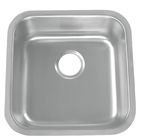 Rectangular Single Bowl Kitchen Sink With Brushed - Satin Finish Surface