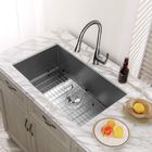 32'' X 19''  16 Gauge Undermount Stainless Steel Kitchen Sink With Accessories