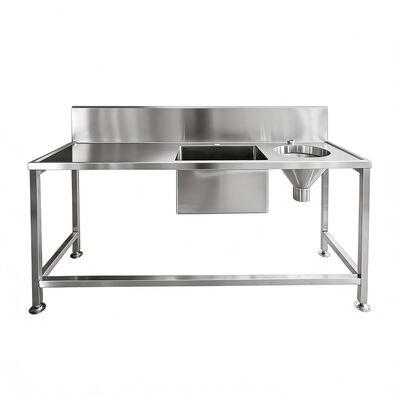 أحواض طبية احترافية من الفولاذ المقاوم للصدأ 304، حوض غسيل 316 للمستشفيات والمختبرات والعيادات التجارية، حوض قائم بذاته لغسل اليدين