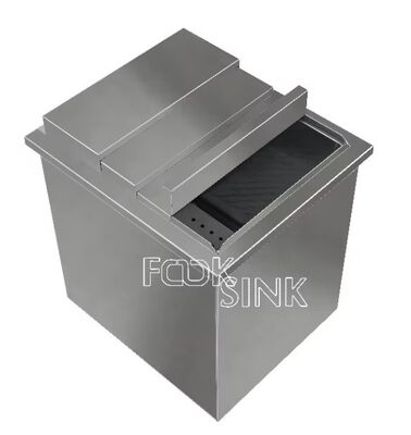 Hot Selling Summer 28Qt Drop-In Ice Chest Cooler Bin 18"X12"X14.5" For Storage 304 316 Stainless Steel Cooler Ice Bin Cold Wine Beer Outdoor Ice Bin Popular In Europe And America